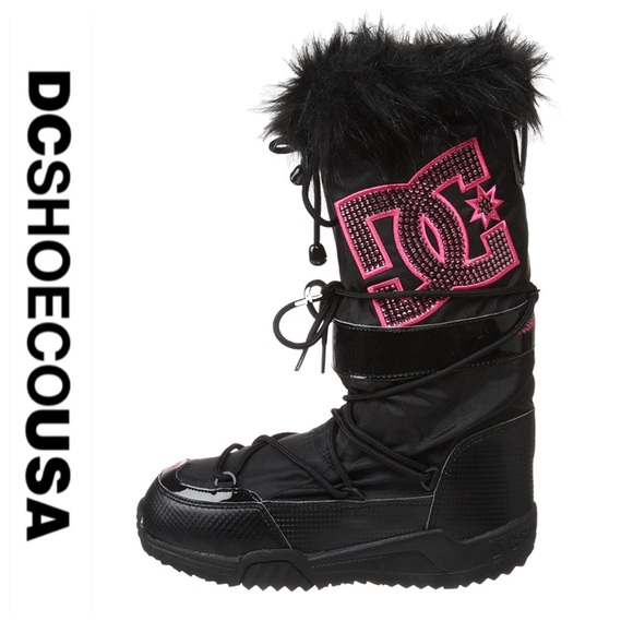 dc snow boots pink